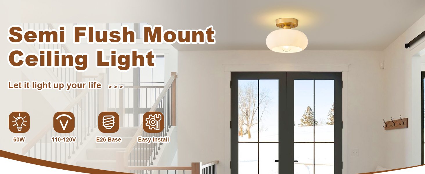 mid century light fixture