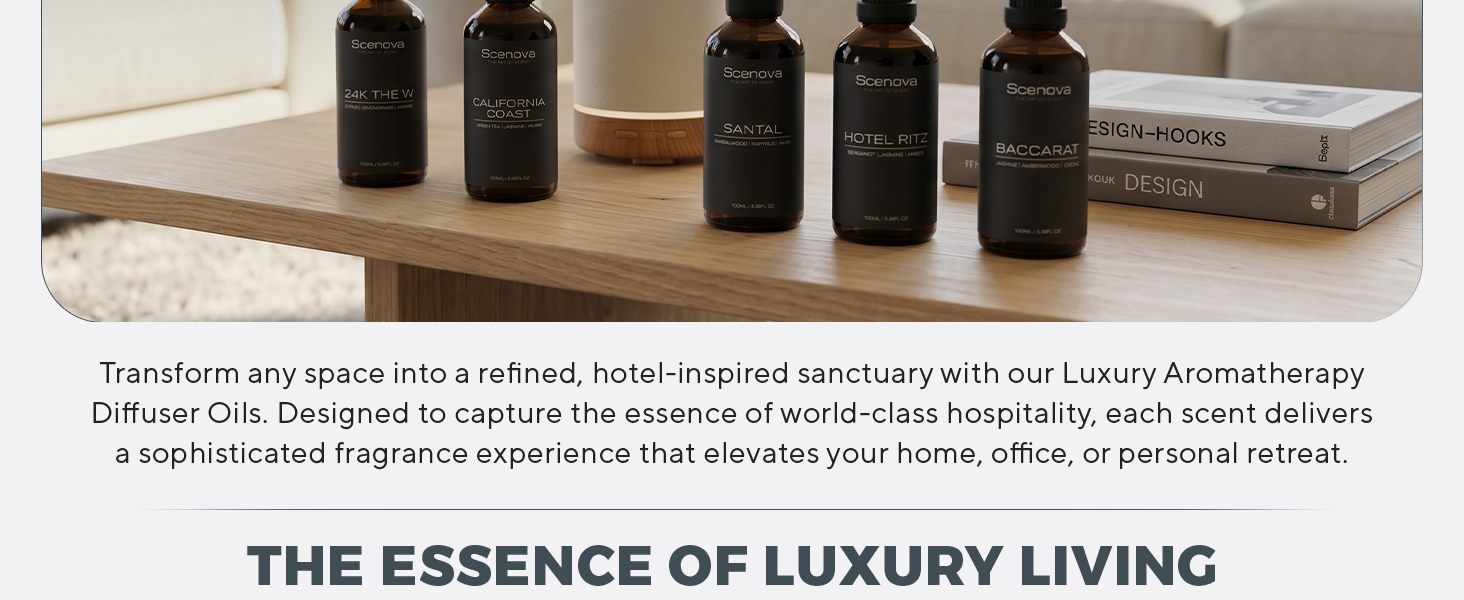 luxury hotel aromatherapy diffuser oil essential blend max concentration IFRA pet kid friendly