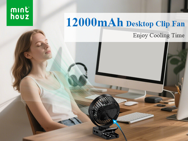 Clip fan by Minthouz