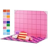Meking 9Pcs 18Patterns Product Photography Backdrops Kit Photo Backdrop Boards Colourful Gird Pho...