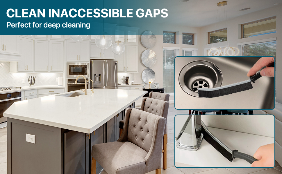 Multifunctional Crevice Cleaning Tools, Designed for Cleaning Narrow Spaces, Suitable for Toilet