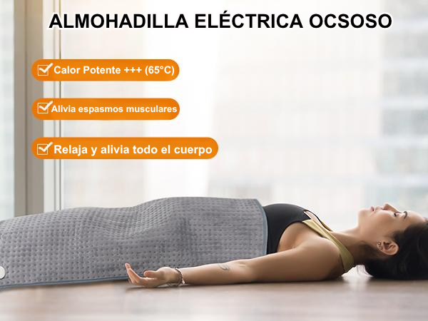 heating pad for back, heating pad for period cramps, heating pad for neck and shoulders and back