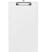 Macroclo Legal Size Clear Clipboard, 8.5 x 14" Clipboards for Lawers, Large Clip Boards, Low Prof...
