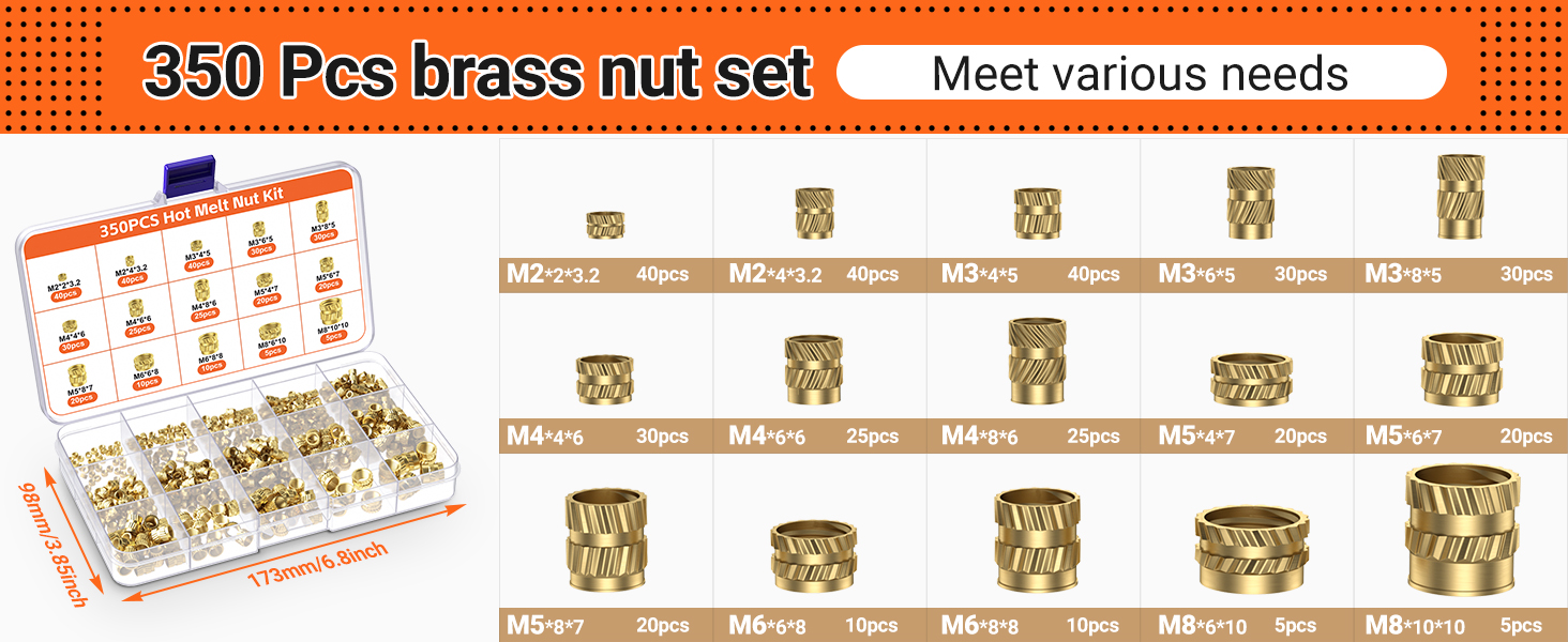 Heat-Set Insert Tip Set