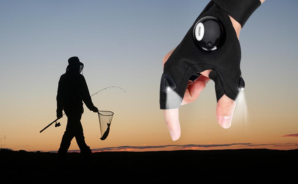 flashlight gloves