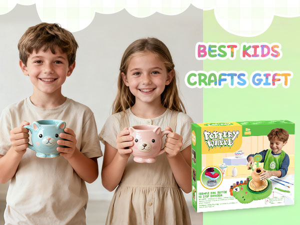 girl gifts 10-12 years old girls crafts ages 8-12 kids pottery wheel kit girl birthday gift age 8-10