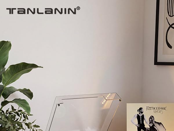 record player with speakers