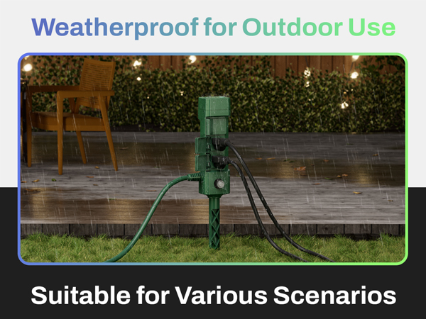 outdoor smart plug waterproof