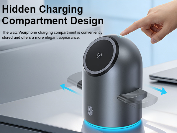 Hidden Charging Compartment Design