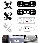 winterrock 7PCS Car Bandage Stickers, Funny Cartoon Auto Bandage Decal with 2 Shapes, Waterproof ...