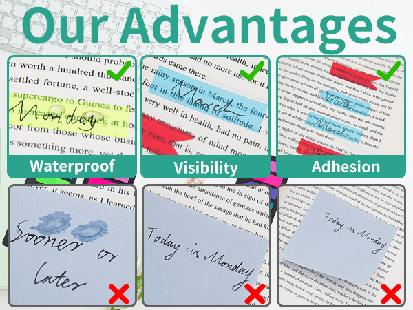 page markers
