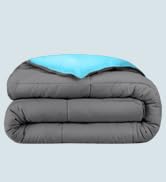 Bare Home Twin/Twin Extra Long Comforter - Reversible Colors - Goose Down Alternative - Ultra-Sof...