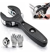 Ratcheting Pipe Cutter &amp; Tubing Cutter (1/4" to 1-1/8"), 2-in-1 Close Quarters Copper Pipe Cutter...