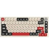 DAIDAI×AJAZZ AK820 PRO 75% Hot Swap Gasket Mount Mechanical Keyboard with TFT Display and Knobs, ...