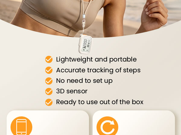 3D Pedometer for Walking