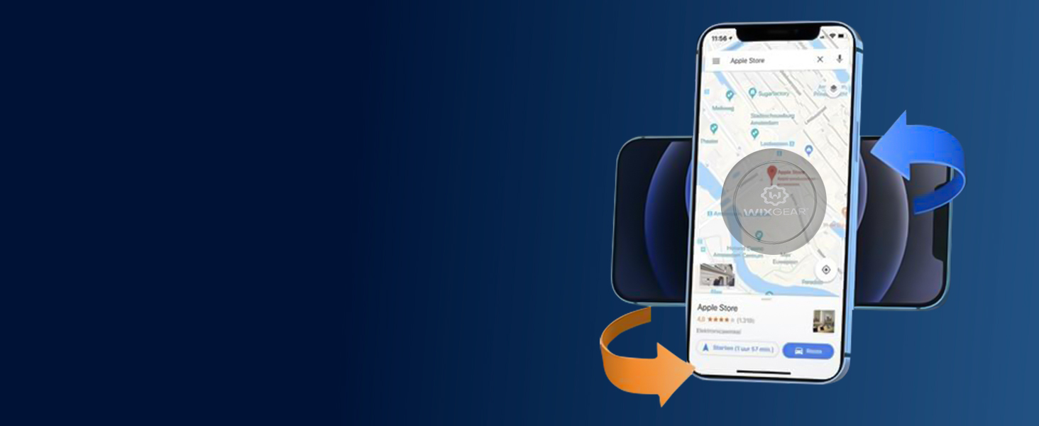 B0773F8S74 WixGear Magnetic Car Mount