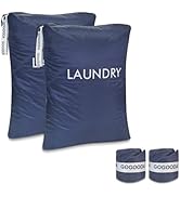 GOGOODA Travel Laundry Bags – Packable &amp; Splash-Resistant Clothes Organizer with Handle | Lightwe...