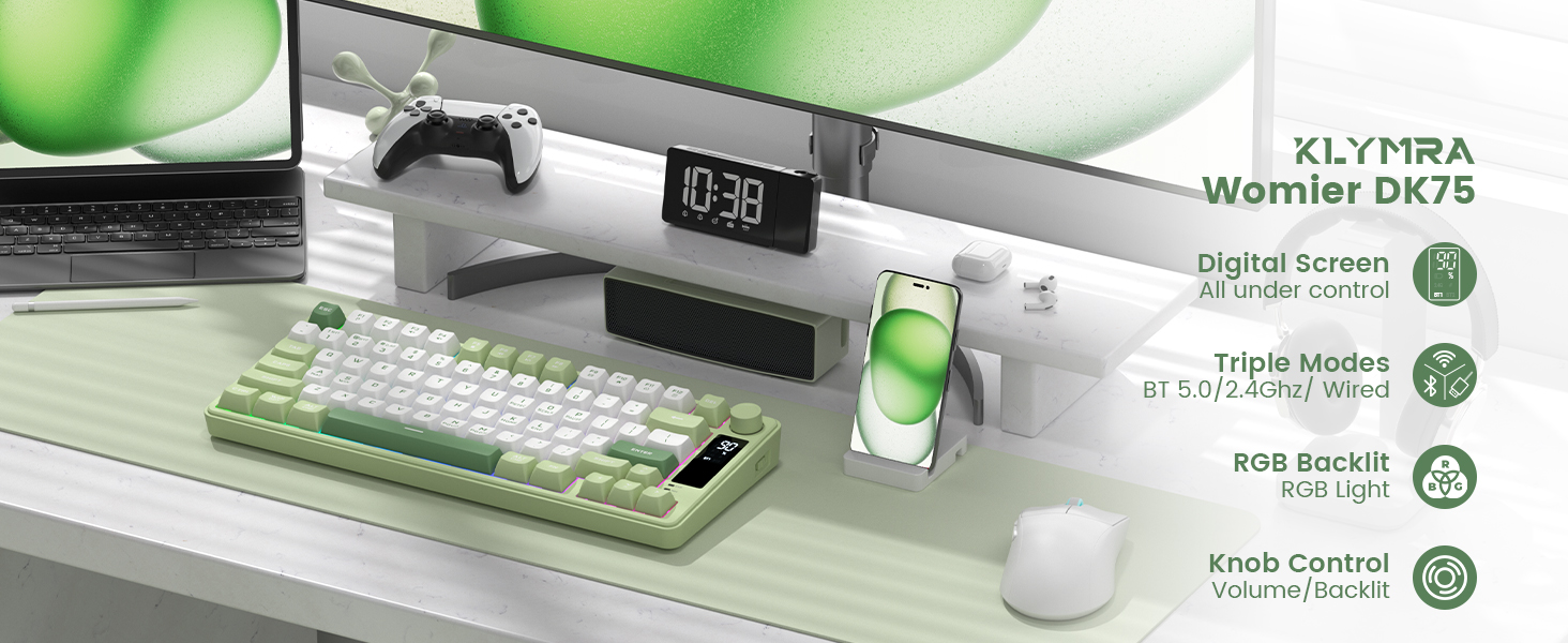 Womier DK75 Wireless Mechanical Keyboard