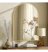 Arched Wall Mirror for Bathroom,Mirrors for Wall,28''x40'',Vanity Mirror for Bedroom Dresser, Ent...