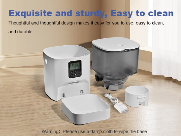 automatic cat feeder , exquisite and sturdy, easy to clean