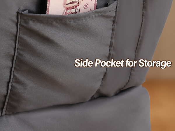 Lazy Chair with Side Pocket