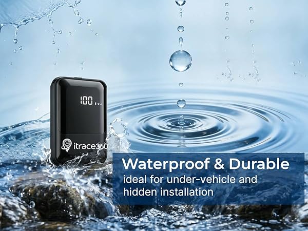 GPS tracker support waterproof and ideal for under-vehicle and hidden installation