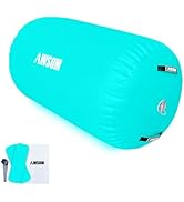 AWSUM Gymnastics Barrel Air Roller Inflatable Tumbling Mat Back Handspring Trainer