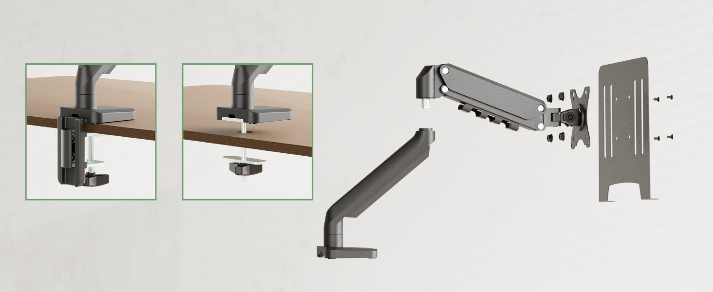 laptop arm easy to assemble