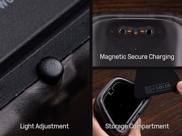 Xbox Charging Station with Magnetic Secure Charging for Xbox Series X|S &amp; Xbox One Controller 