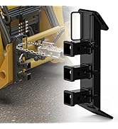 Heavy Duty Skid Steer Attachment, Compatible with Skid Steers and Tractors Equipped with Universa...