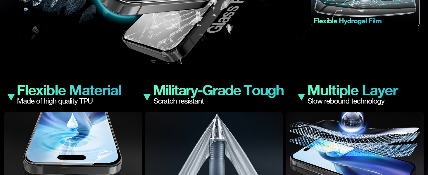 screen protectors for iphone 17 air,hydrogel screen protector iphone 17 air,iphone 17 air filmscreen