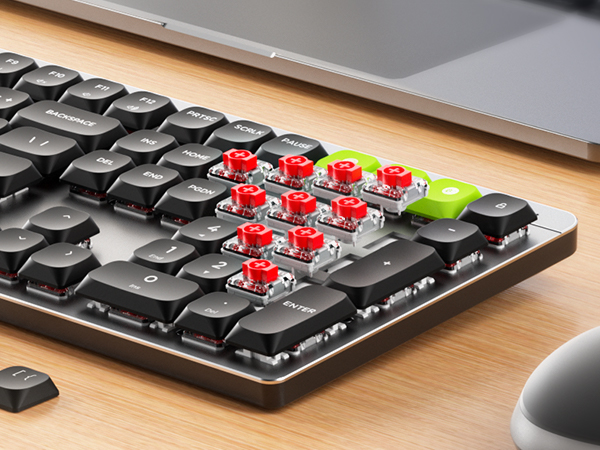 wireless mechanical keyboard and mouse