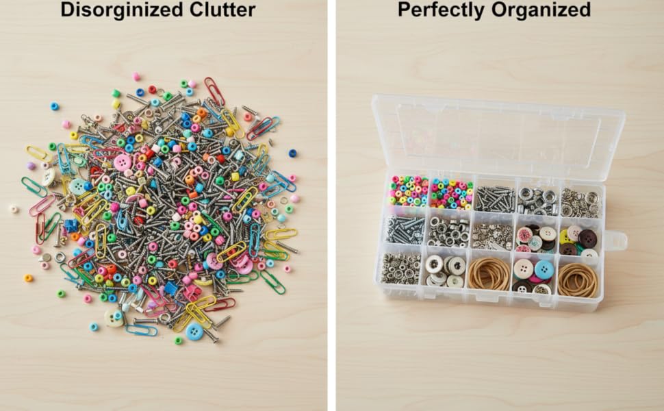plastic container with dividers