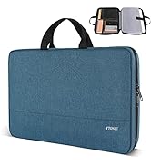 Ytonet Laptop Sleeve Case, 15.6 inch Slim Water Resistant TSA Laptop Case, Handle Bag for 15.6 in...