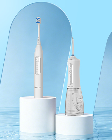 brushing and flossing combo
