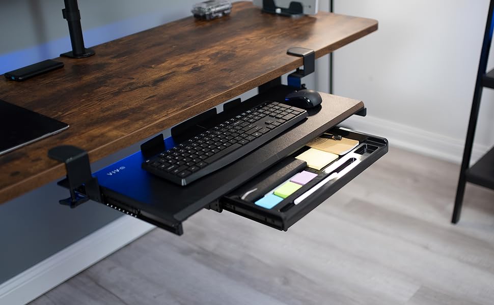 MOUNT-KB05-4D Keyboard Tray and Drawer