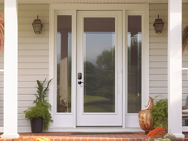 keyless entry door lock deadbolt with handle set