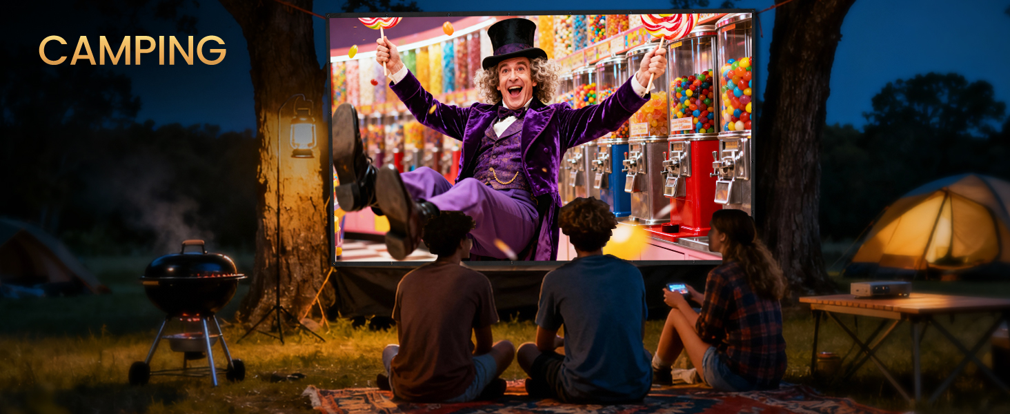 120 inch projector screen