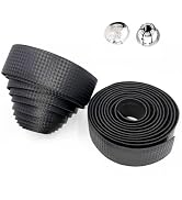 Foelony 2 PCS EVA Bike Handlebar Tapes, Carbon Pattern Anti-Slip Wicking Bicycle Handle Tape Wrap...