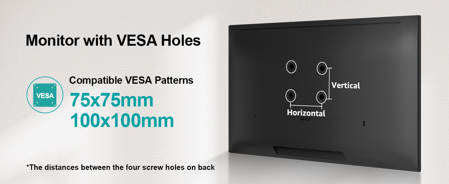dual monitor mount stacked