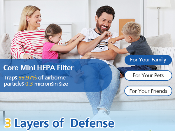 Core mini replacement filter