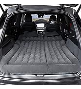 Haomaomao SUV Air Mattress, Inflatable Car Bed with Electric Pump and Pillow, Flocking Surface, C...