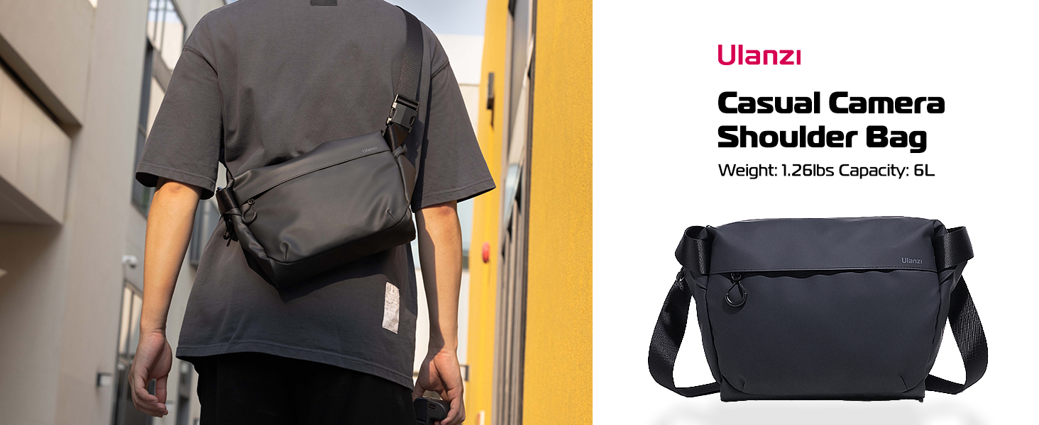 ULANZI Versatile Camera Shoulder Bag Photography Unisex 