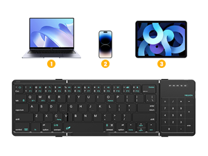 Connect 3 devices at once.