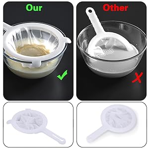 Binaural shape nylon filters
