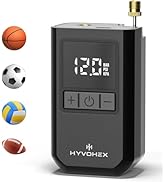 Ball Pump for Sports Balls, Portable Electric Basketball Pump Ultra Fast Inflation, with Digital ...