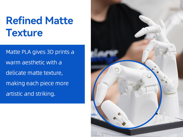 PLA matte pla filament 3d printer filament pla 1kg black