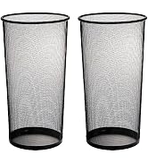 Youeon 2 Pack Large Umbrella Holder, 10.5x20 Inch Metal Mesh Umbrella Stand, Freestanding Bucket ...