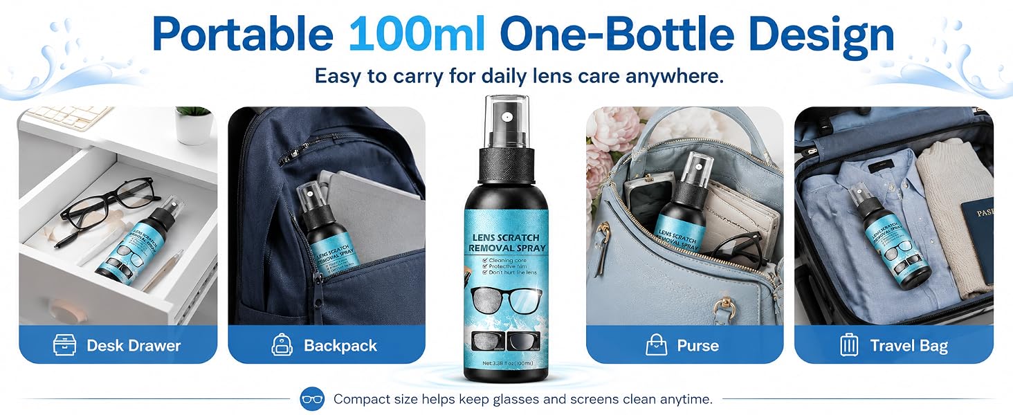 tablet laptop fingerprints oil dust smudge residue portable 100ml clear vision