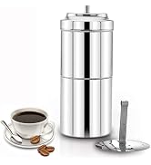 Nature's Own Stainless Steel South Indian Filter Coffee Maker(Size # 3) - 260 ml (Pack of 1) B-P